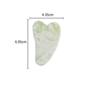 Gua Sha, raspador de guache com jade ametista natural, massageador para rosto, lifting de pele fina, raspador facial, ferramentas de beleza e cuidados com a pele