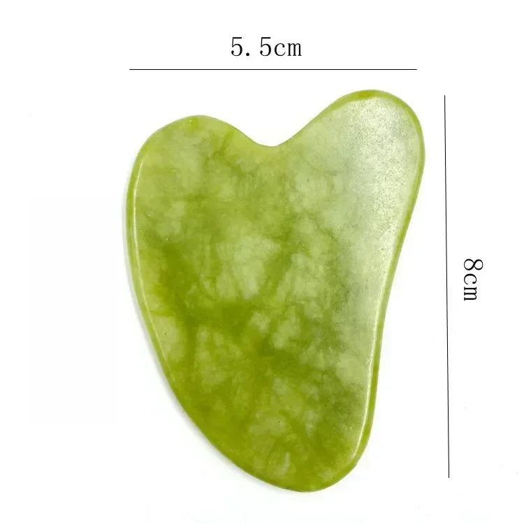 assage Visage Rolo de Jade Natural Gua Sha Facial Massageador Corporal e de Pescoço com Pedras Naturais Acupoint Cuidados com os Olhos Ferramentas de Massagem Spa MLifting