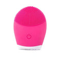 Limpador facial elétrico de silicone, massageador, ferramenta de massagem para cuidados com a pele, máquina de beleza, limpeza vibratória dos poros, massa auto-fornecida