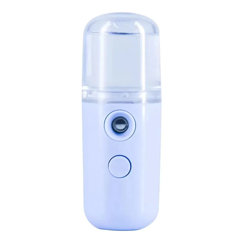Mini pulverizador de névoa nano portátil USB de 30 ml, spray facial, vaporizador facial, hidratante, umidificador de ar, instrumentos de beleza para cuidados com a pele