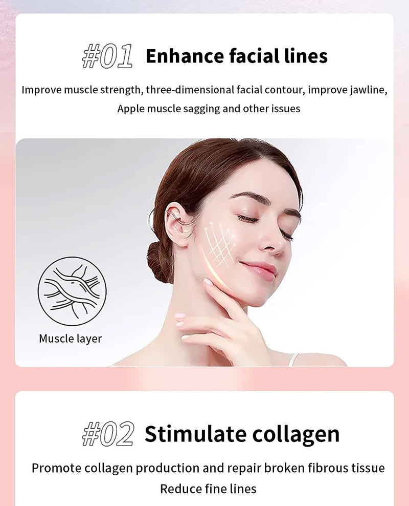 NOVO Dispositivo de Beleza Micro Corrente Mini Rolo Portátil de Lifting Facial Massageador Emagrecedor EMS Contorno Delicado Firmeza Cuidado Facial