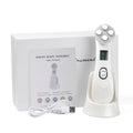 5 em 1 RF Radiofrequência EMS Eletroporação LED Fóton Dispositivo de Beleza Lifting de Pele Firme Anti-Rugas Cuidados com a Pele Massageador Facial