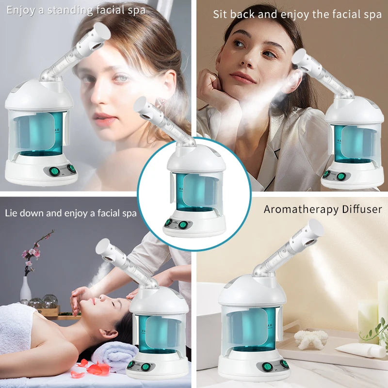 Vaporizador facial iônico profissional, spray facial KSKIN personalizado e de alta qualidade, vaporizador facial portátil para rosto,