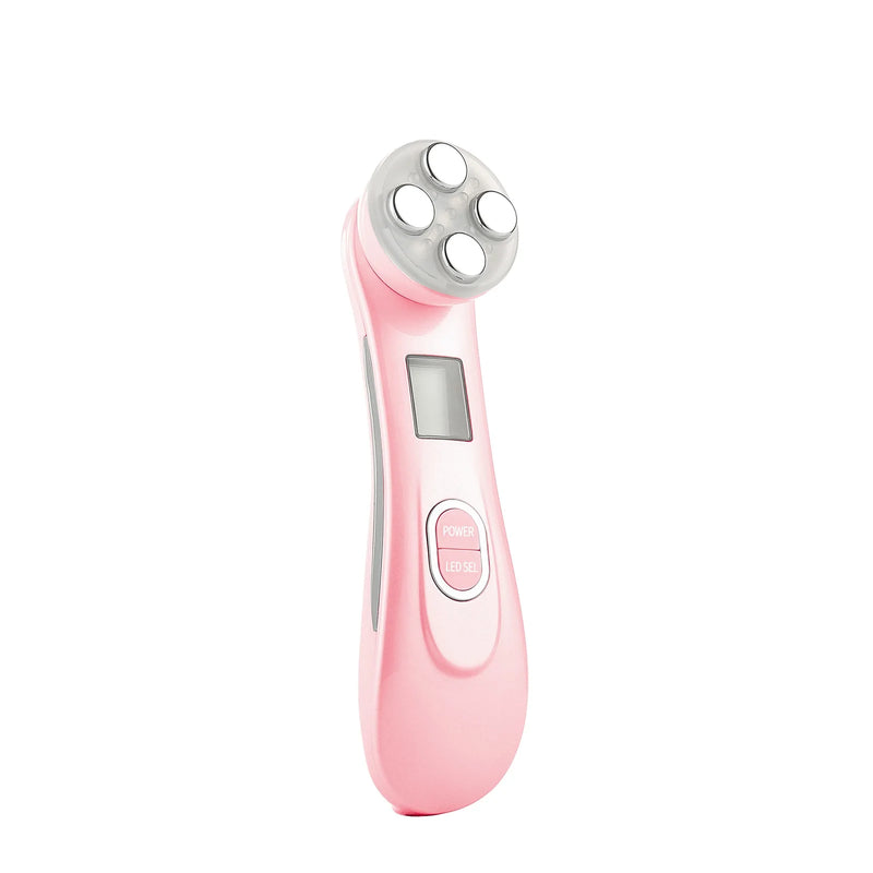 5 em 1 RF Radiofrequência EMS Eletroporação LED Fóton Dispositivo de Beleza Lifting de Pele Firme Anti-Rugas Cuidados com a Pele Massageador Facial