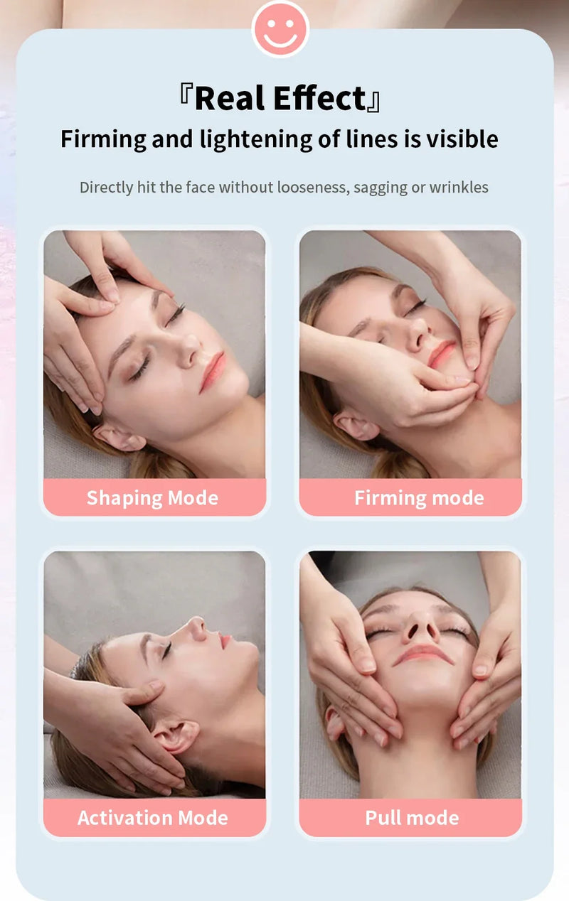 NOVO Dispositivo de Beleza Micro Corrente Mini Rolo Portátil de Lifting Facial Massageador Emagrecedor EMS Contorno Delicado Firmeza Cuidado Facial