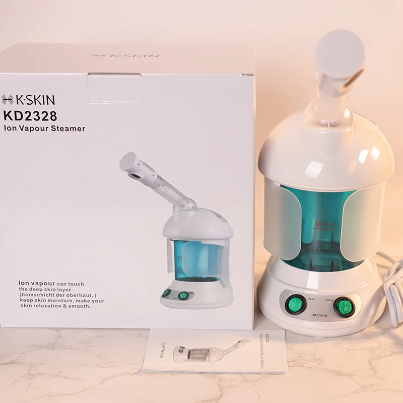 Vaporizador facial iônico profissional, spray facial KSKIN personalizado e de alta qualidade, vaporizador facial portátil para rosto,