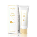 Espuma de limpeza facial coreana de arroz para cuidados com a pele, hidratante, iluminador e rejuvenescedor, limpador facial, cuidados com a pele coreanos originais