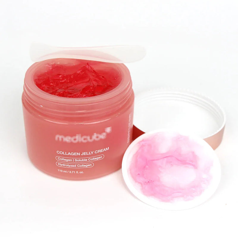 Creme de colágeno em gel - Niacinamida e colágeno hidrolisado liofilizado - Aumenta a hidratação da barreira da pele 110ml
