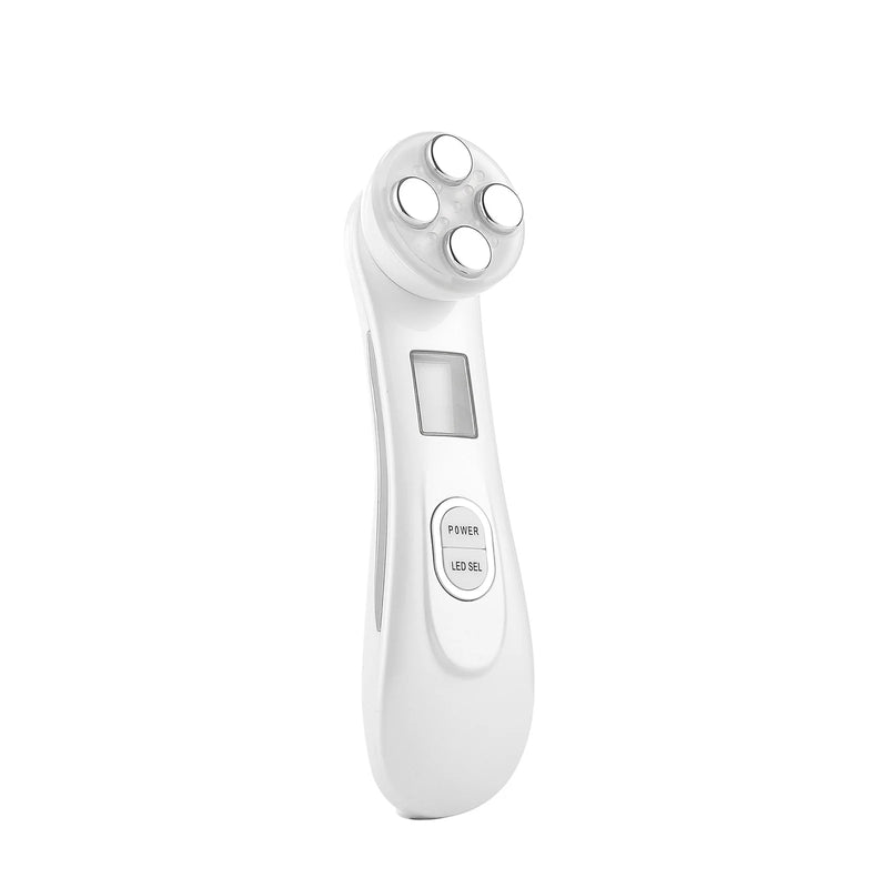 5 em 1 RF Radiofrequência EMS Eletroporação LED Fóton Dispositivo de Beleza Lifting de Pele Firme Anti-Rugas Cuidados com a Pele Massageador Facial