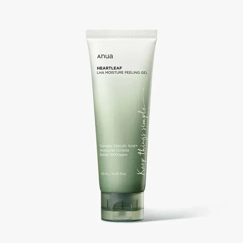 Conjunto de cuidados com a pele Korean Heartleaf Anua, essência antienvelhecimento, emulsão tônica hidratante, limpeza profunda para linhas finas, limpador facial