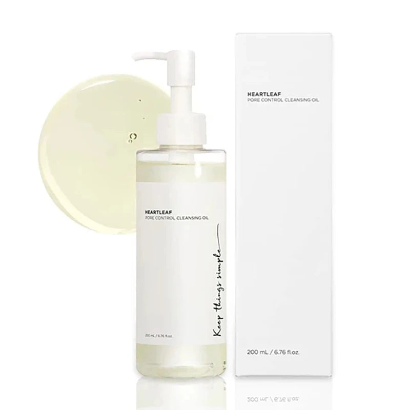 Coreano HeartLeaf 77% anua Conjunto de cuidados com a pele Limpador esfoliante Tônico hidratante Removedor de maquiagem Leite de limpeza hidratante