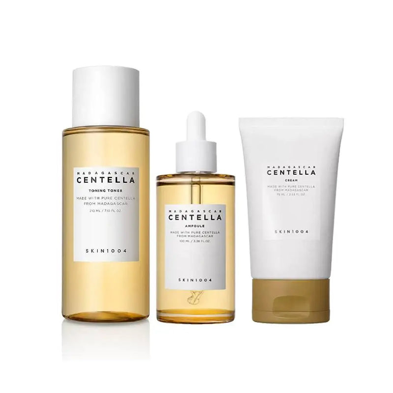 Coreano Skin1004 Centella Ampoule Toner Cleanser Face Serum Óleo de Limpeza e Creme Hidratante Kit de Cuidados com a Pele Conjunto de Produtos Originais