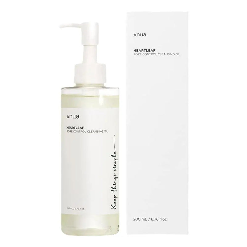 Conjunto de cuidados com a pele Korean Heartleaf Anua, essência antienvelhecimento, emulsão tônica hidratante, limpeza profunda para linhas finas, limpador facial
