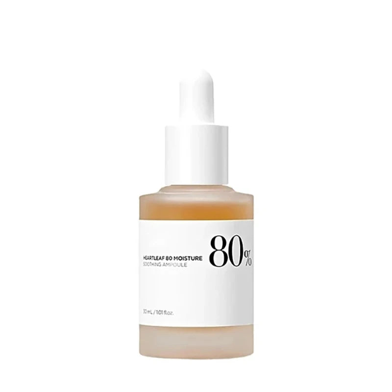 Coreano HeartLeaf 77% anua Conjunto de cuidados com a pele Limpador esfoliante Tônico hidratante Removedor de maquiagem Leite de limpeza hidratante