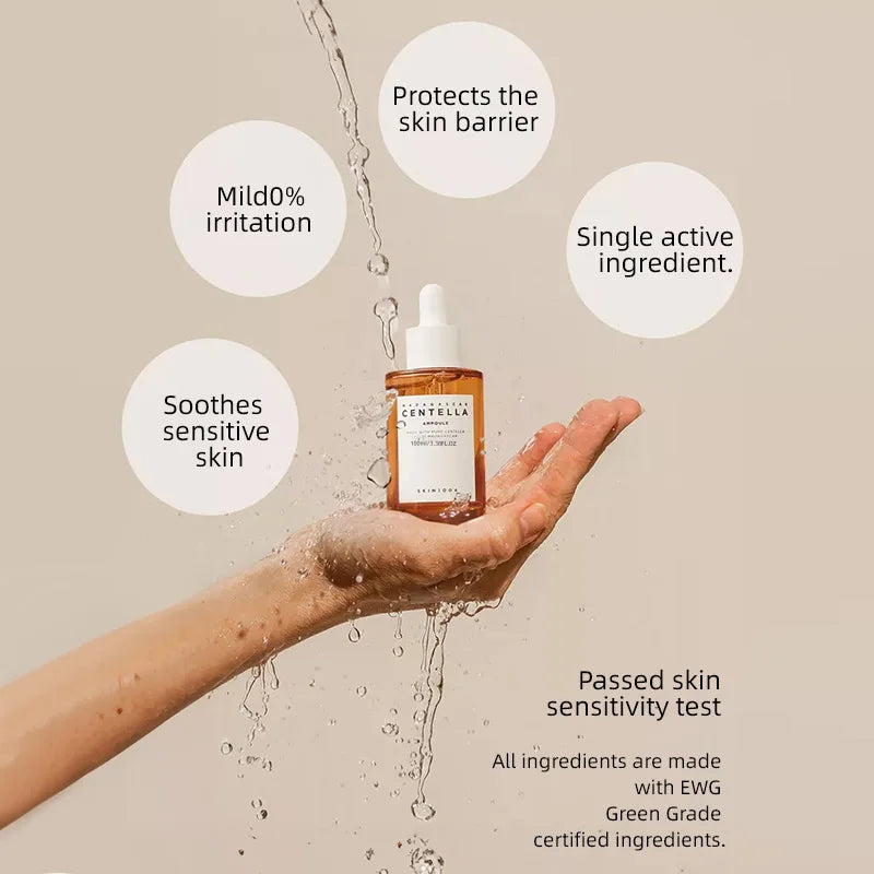 Coreano Skin1004 Centella Ampoule Toner Cleanser Face Serum Óleo de Limpeza e Creme Hidratante Kit de Cuidados com a Pele Conjunto de Produtos Originais