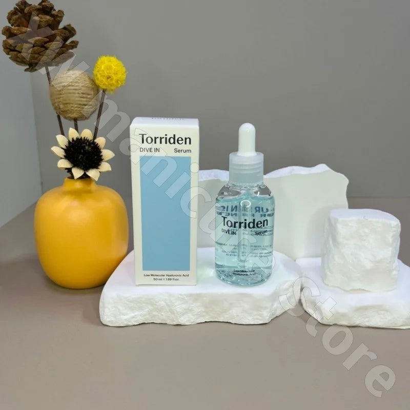 Ácido Hialurônico de Baixo Molecular Torriden Ampola de Ácido Hialurônico Essência Hidratante Firmeza Lifting e Diminuição de Linhas Finas 50ml
