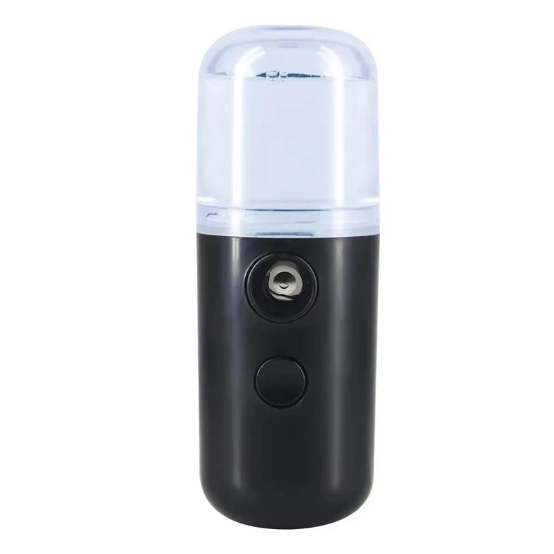 Mini pulverizador de névoa nano portátil USB de 30 ml, spray facial, vaporizador facial, hidratante, umidificador de ar, instrumentos de beleza para cuidados com a pele