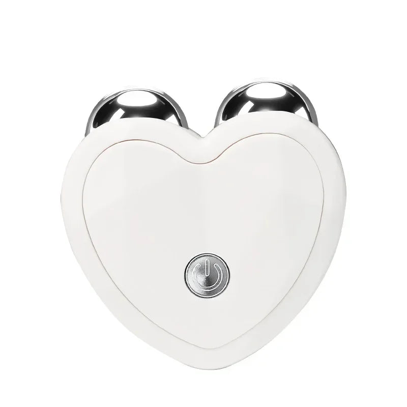 NOVO Dispositivo de Beleza Micro Corrente Mini Rolo Portátil de Lifting Facial Massageador Emagrecedor EMS Contorno Delicado Firmeza Cuidado Facial