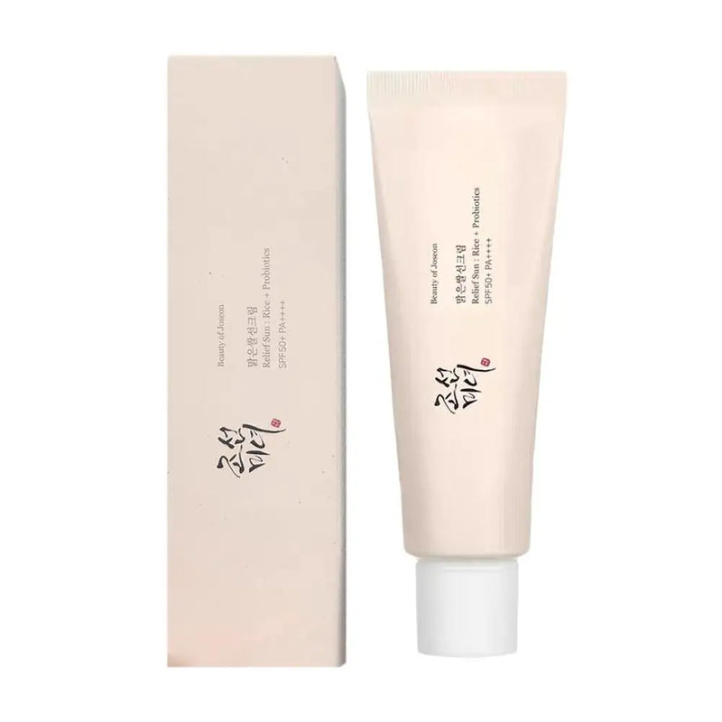 Conjunto coreano de cuidados com a pele com probióticos de arroz - protetor solar, essência facial, creme para os olhos, esfoliante, tônico, óleo de limpeza para diversas peles