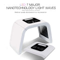 Máscara de LED 7 cores PDT Máscara de LED Terapia de luz Ferramentas para cuidados com a pele Beleza Saúde Máscaras faciais Terapia de luz vermelha Removedor de rugas Spa EUA