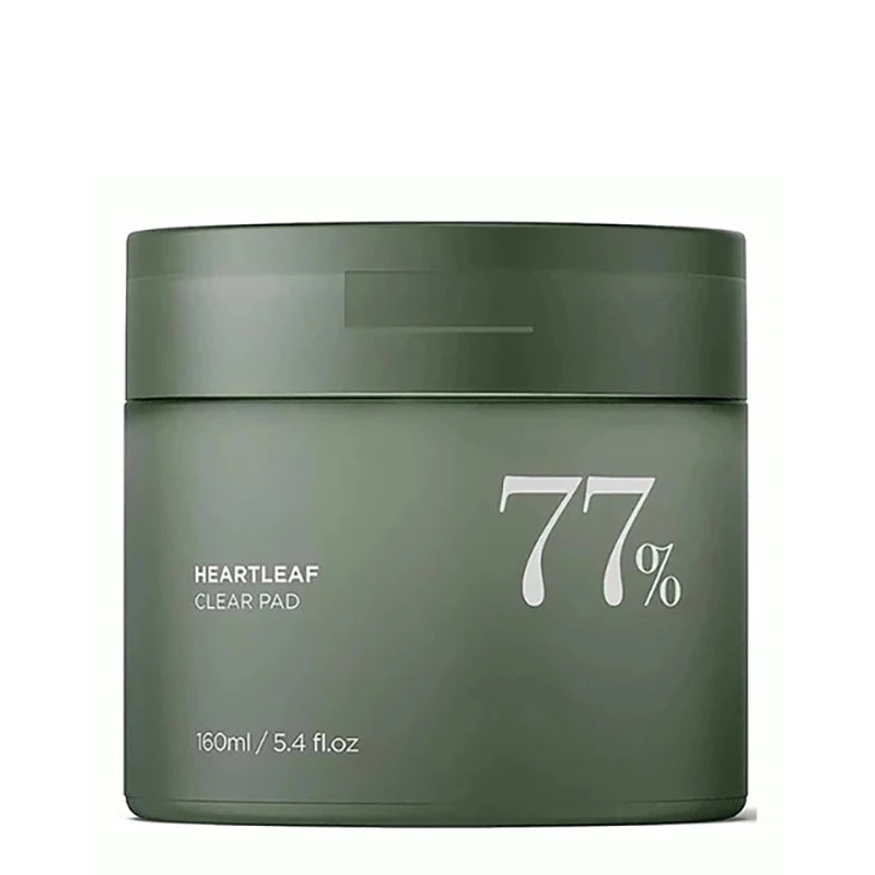 Coreano HeartLeaf 77% anua Conjunto de cuidados com a pele Limpador esfoliante Tônico hidratante Removedor de maquiagem Leite de limpeza hidratante