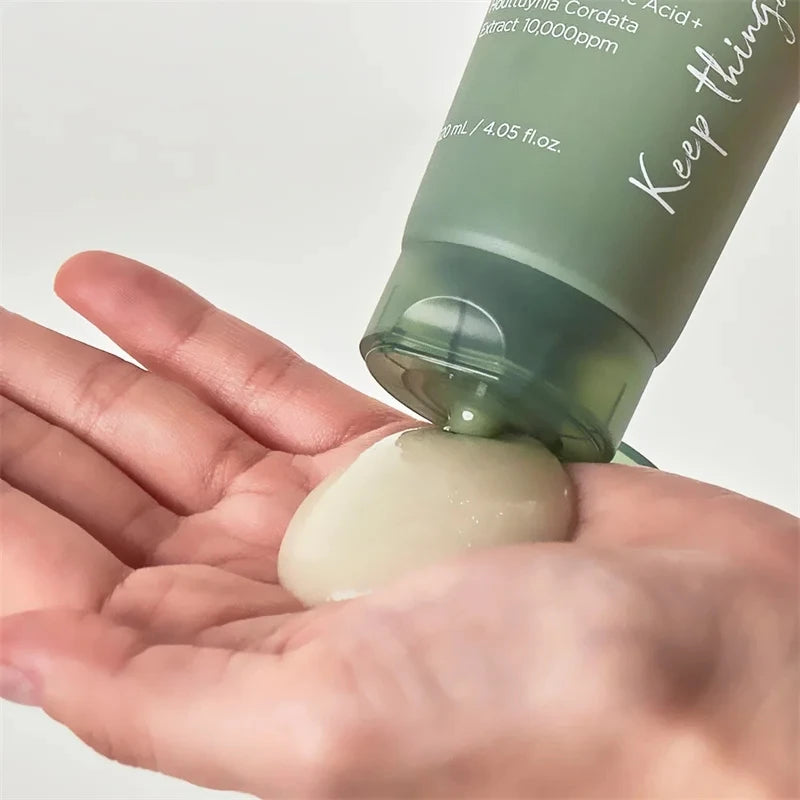 Anua Heartleaf Hidratante Coreano para Cuidados com a Pele Conjunto Tônico Emulsão Antienvelhecimento Atenua Linhas Finas Limpeza Profunda Limpador Facial