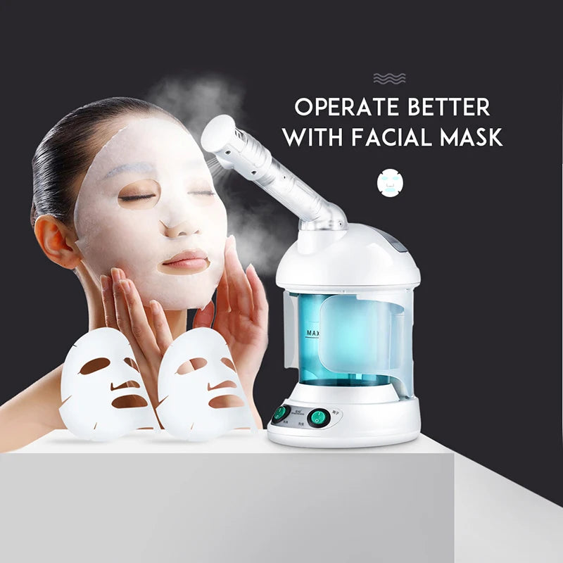 Vaporizador facial iônico profissional, spray facial KSKIN personalizado e de alta qualidade, vaporizador facial portátil para rosto,