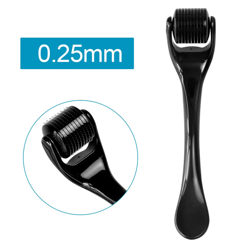 ZGTS DRS 540 Pins Derma Roller Titânio Aço Inoxidável Rolo de Enfermagem para Pele Esfoliante Antirrugas Reparador para Recrescimento Capilar Ferramenta de Maquiagem