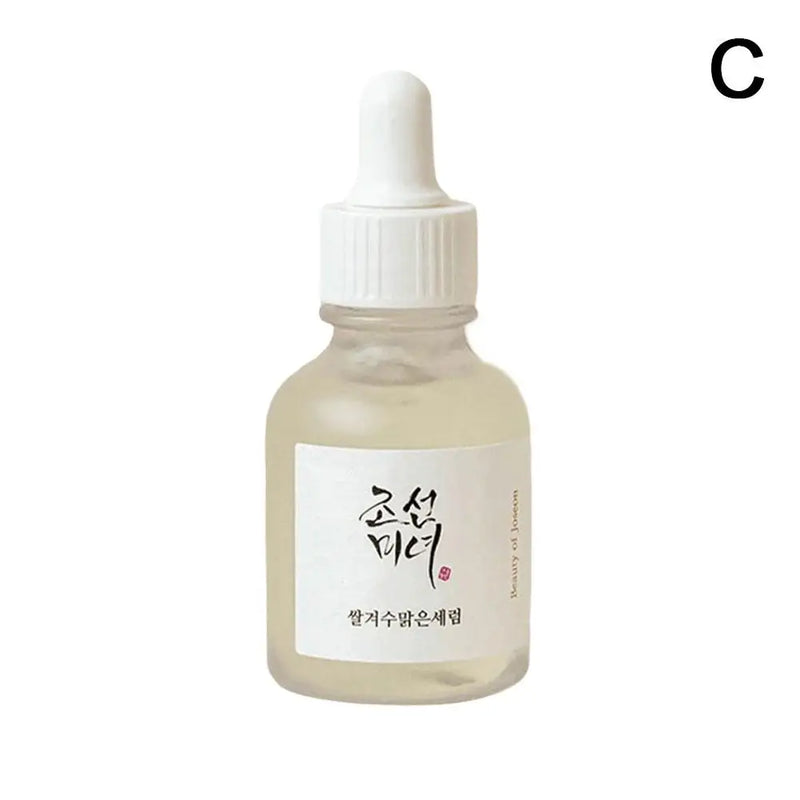 Conjunto coreano de cuidados com a pele com probióticos de arroz - protetor solar, essência facial, creme para os olhos, esfoliante, tônico, óleo de limpeza para diversas peles