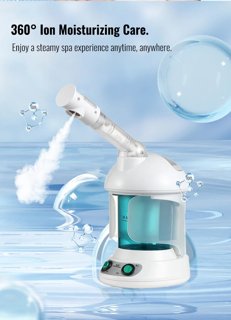 Vaporizador facial iônico profissional, spray facial KSKIN personalizado e de alta qualidade, vaporizador facial portátil para rosto,